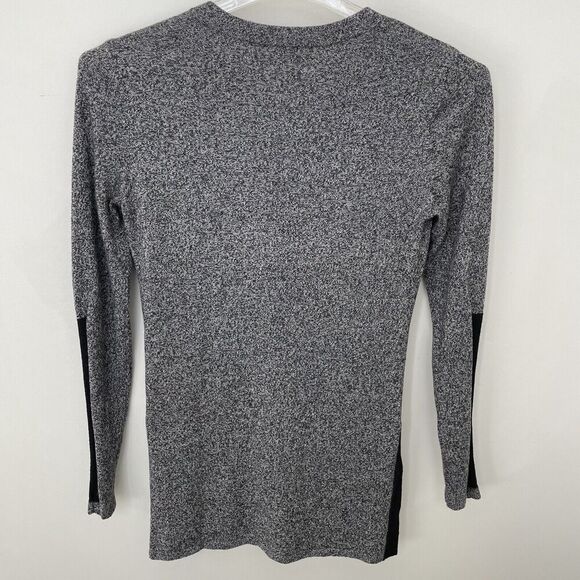 Smartwool Sweater Shadow Pine Tunic Women’s XS Merino Wool Blend Gray Black - Picture 2 of 10